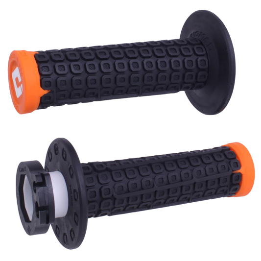 ODI NOMAD V2 LOCK ON GRIPS 2T / 4T BLACK/ORANGE