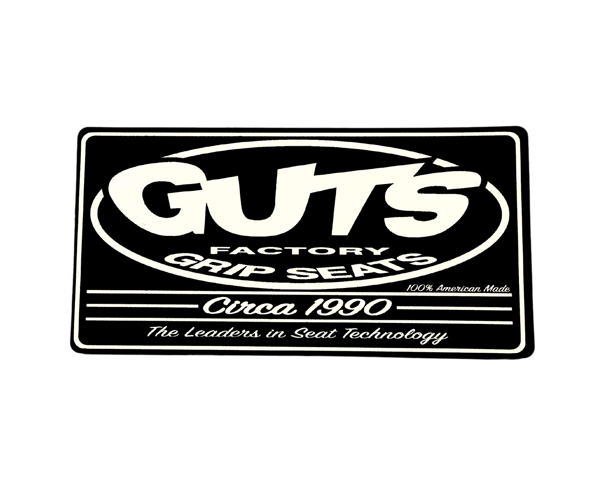 GUTS RACING STICKER – Moto House