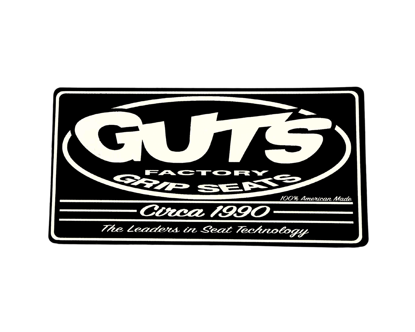 GUTS RACING STICKER