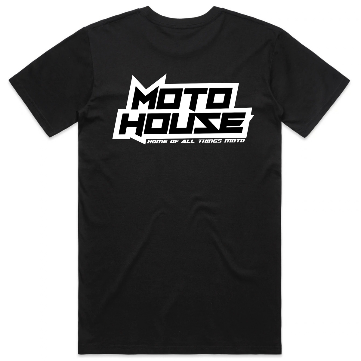MOTO HOUSE CLASSIC BLACK TEE