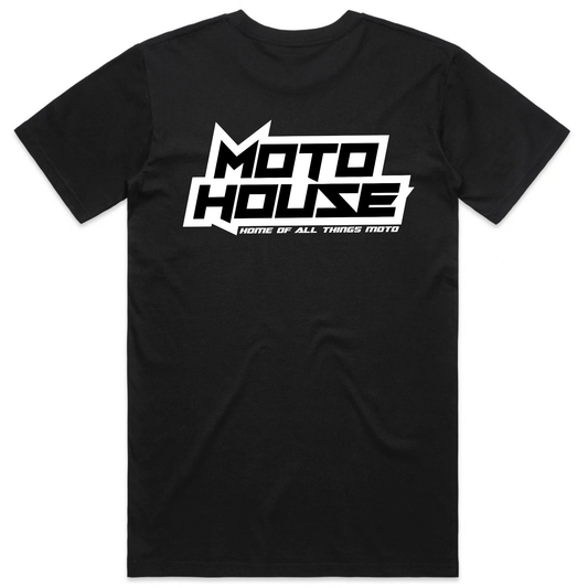 MOTO HOUSE CLASSIC BLACK TEE