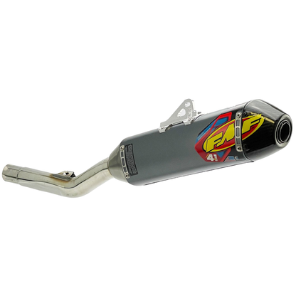 FMF KAWASAKI KX250F 09-16 FACTORY 4.1 RCT STAINLESS STEEL SLIP-ON WITH CARBON END CAP