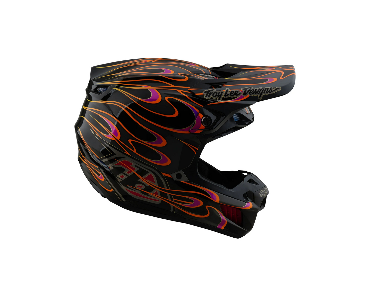 TROY LEE DESIGNS 2025 SE5 COMPOSITE TORCHED BLACK/GREY HELMET