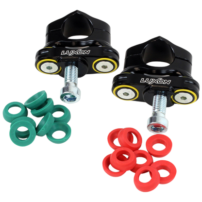 LUXON 4-POST RUBBER ISOLATED CONE INTERFACE BAR MOUNTS YAMAHA YZ125 / YZ250 06-27 YZ250X 16-27 YZ125X 20-27