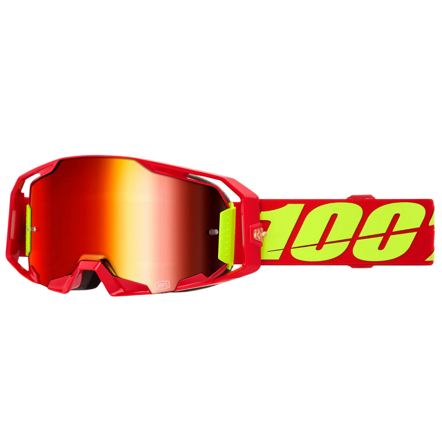 100% ARMATIC RED/RED MIRROR GOGGLES