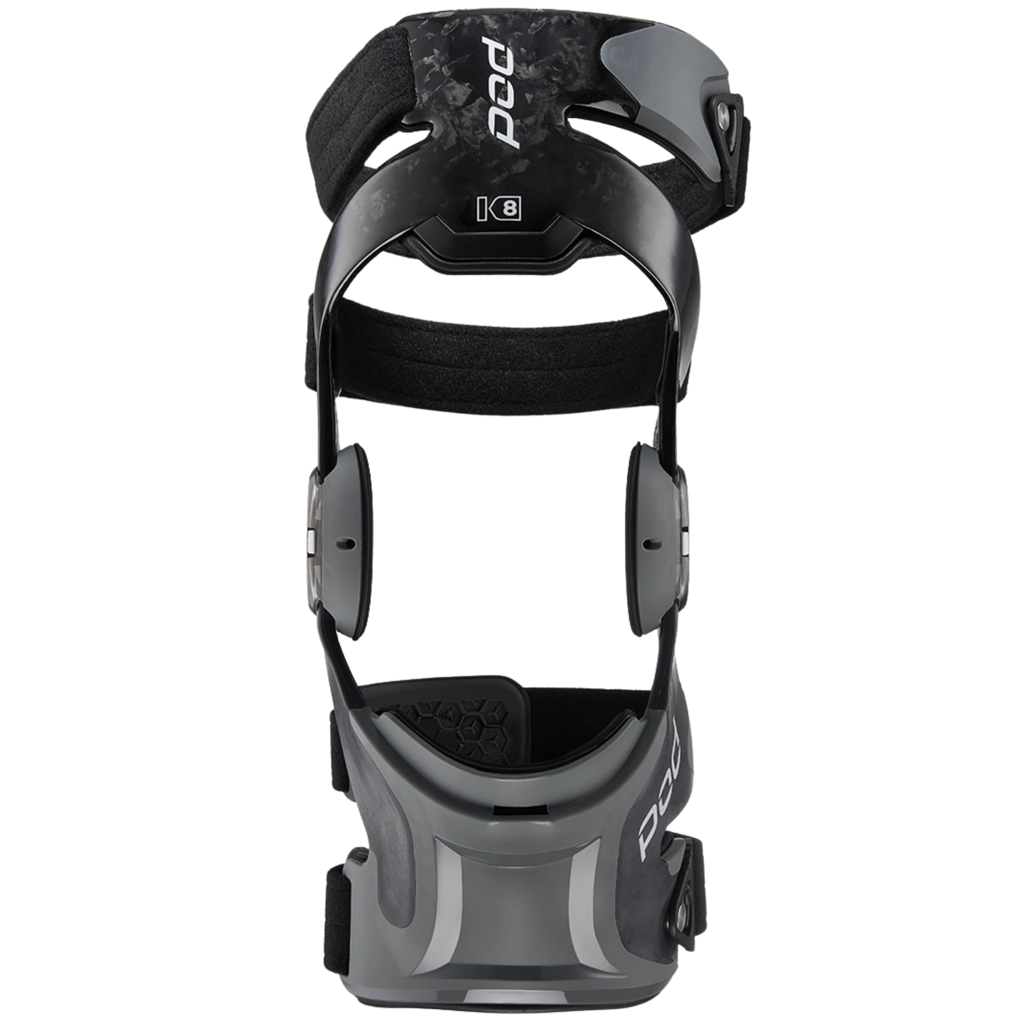 POD K8 3.0 CARBON / GRAPHITE KNEE BRACE SET