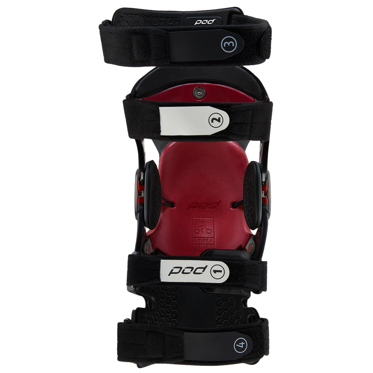 POD K8 3.0 CARBON / GRAPHITE KNEE BRACE SET
