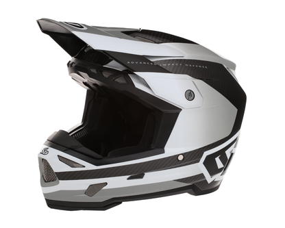 6D ATR-3 PURE GLOSS WHITE HELMET