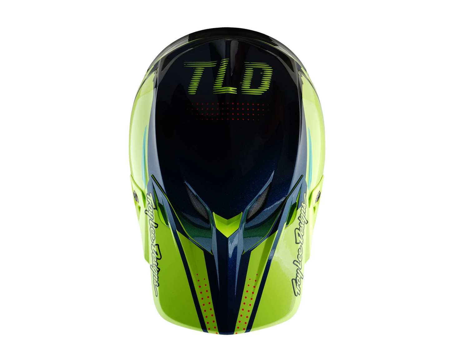 TROY LEE DESIGNS 2025 SE5 COMPOSITE DRIP YELLOW HELMET