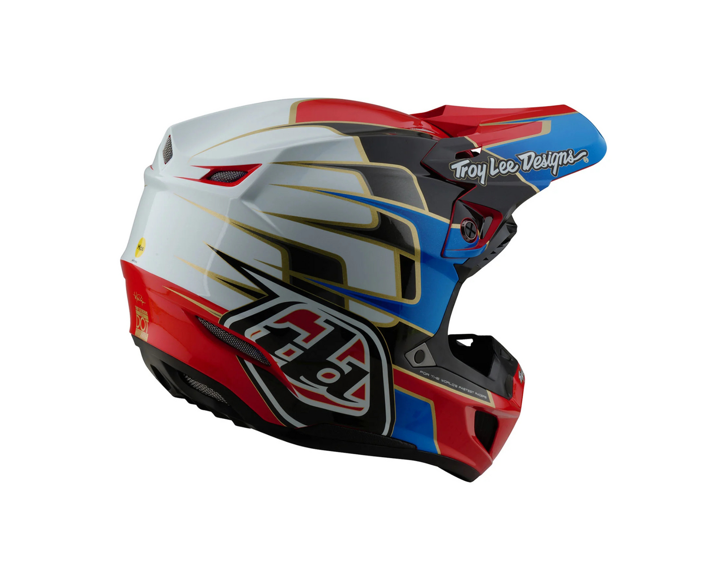 TROY LEE DESIGNS 2025 SE5 COMPOSITE SPEED RED HELMET