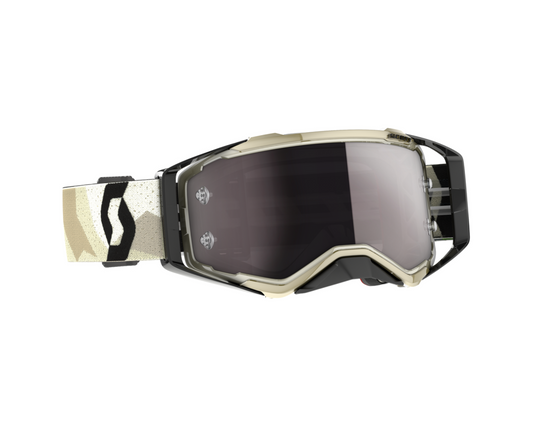 SCOTT PROSPECT CAMO/BEIGE/BLACK SILVER CHROME WORKS GOGGLES