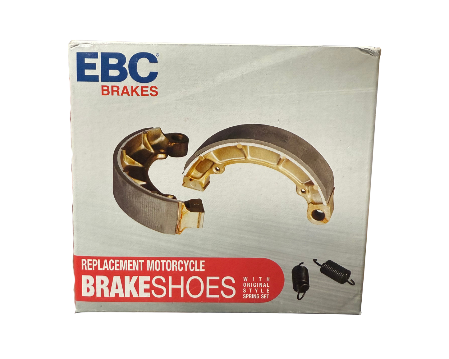 EBC BRAKES FRONT/REAR BRAKE SHOES YAMAHA DT175 74-96, 00-05 YZ125/YZ250 76-87