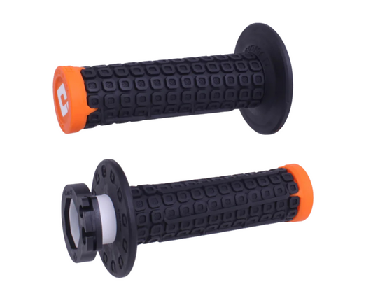 ODI NOMAD V2 LOCK ON GRIPS 2T / 4T BLACK/ORANGE