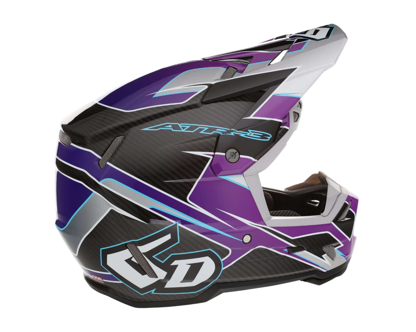 6D ATR-3 REFLEX GLOSS PURPLE HELMET