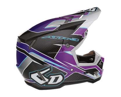 6D ATR-3 REFLEX GLOSS PURPLE HELMET