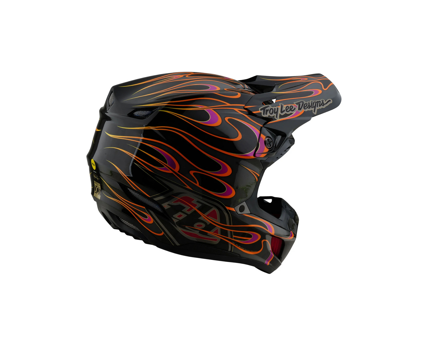 TROY LEE DESIGNS 2025 SE5 COMPOSITE TORCHED BLACK/GREY HELMET