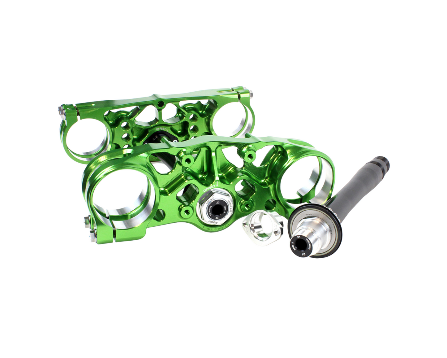 LUXON GEN3 PRO TRIPLE CLAMPS KAWASAKI KX450F 19-25 KX250F/KX250X/KX450X 21-25