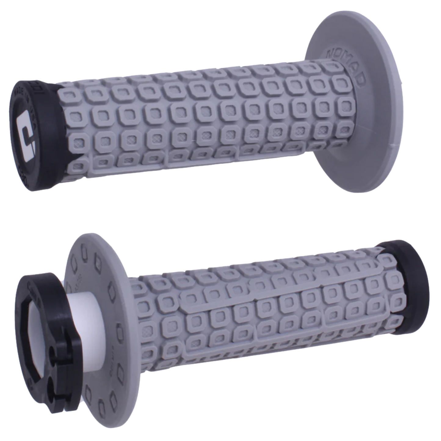ODI NOMAD V2 LOCK ON GRIPS 2T / 4T GREY/BLACK