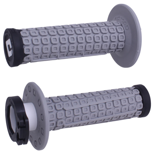 ODI NOMAD V2 LOCK ON GRIPS 2T / 4T GREY/BLACK