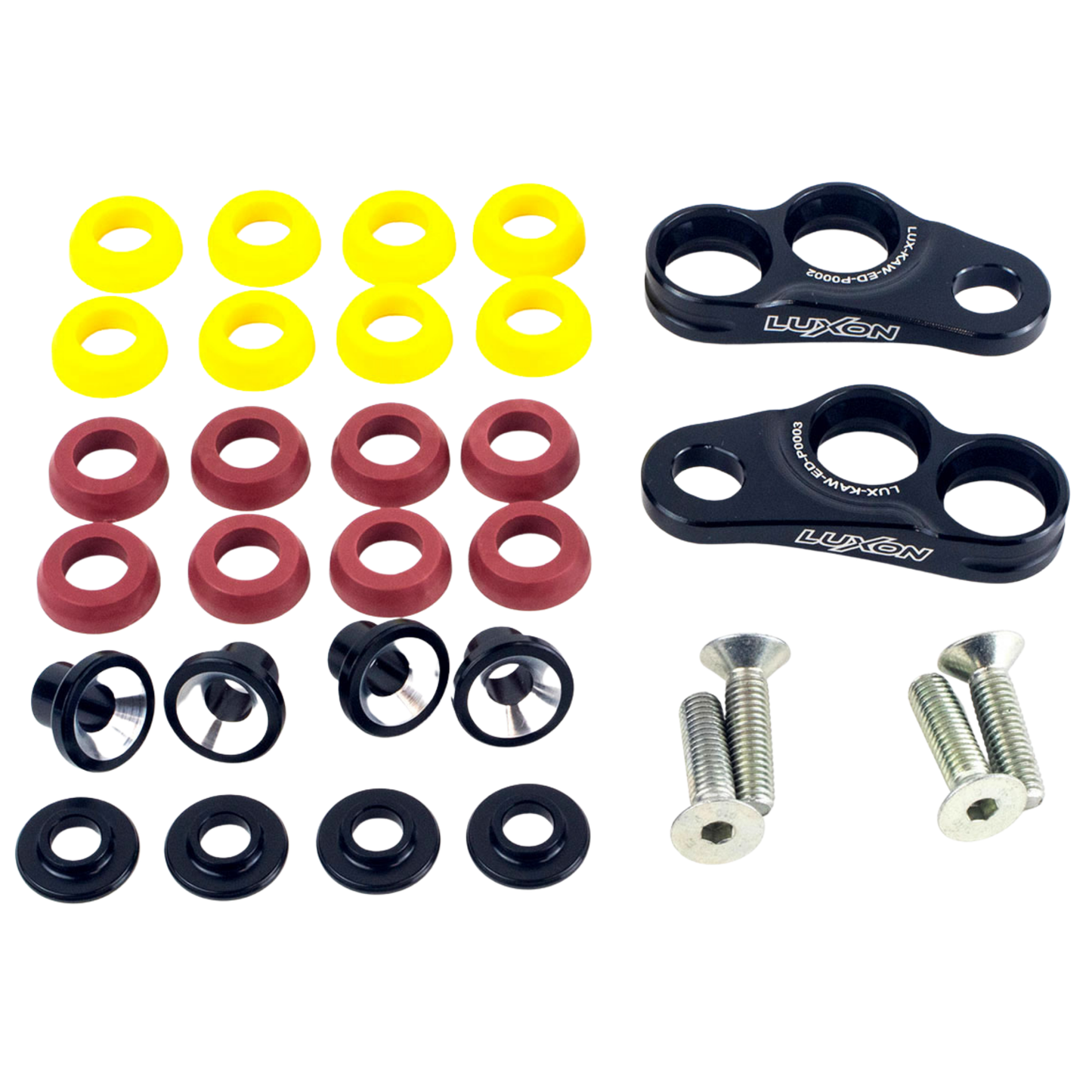 LUXON RUBBER ISOLATED ENGINE MOUNTS KAWASAKI KX450F / KX450X 24-26