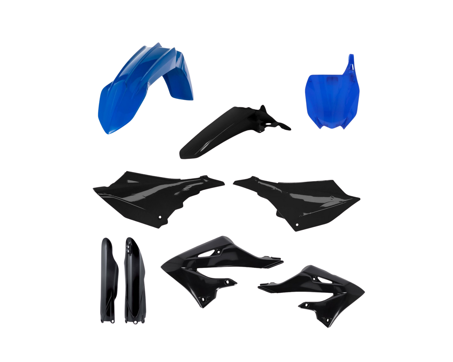 ACERBIS YAMAHA YZ125/YZ250 22-25 BLUE/BLACK PLASTICS KIT