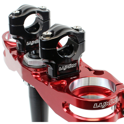 LUXON GEN3 M12 SOLID 1 1/8" BAR MOUNTS (FOR GEN3 TRIPLE CLAMPS & XTRIG CLAMPS)
