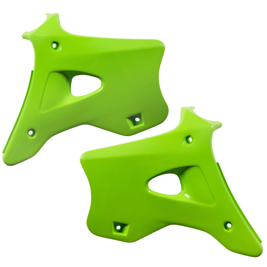 ACERBIS GREEN RADIATOR SHROUDS KAWASAKI KX125 / KX250 95-98