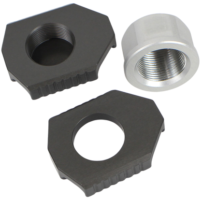 LUXON REAR AXLE BLOCK KIT KTM SX/SX-F/XC/XC-F 23-27 EXC/EXC-F 24-26 / HUSQVARNA FC/FX/TC/TX 23-27 FE/TE 24-27 / GASGAS MC/EC/EX 24-27