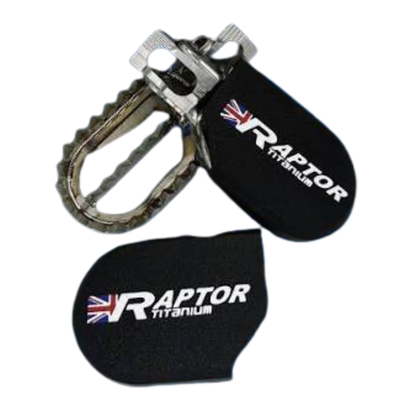 RAPTOR TITANIUM FOOTPEG COVERS