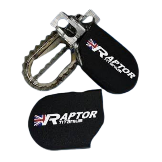 RAPTOR TITANIUM FOOTPEG COVERS