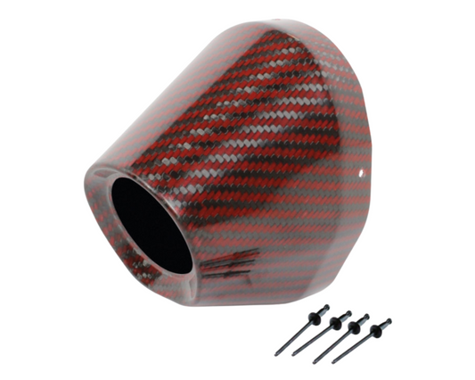 PRO CIRCUIT RED T5/T6 CARBON REPLACEMENT END CAP