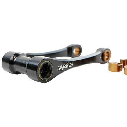 LUXON ADJUSTABLE LINK ARM WITH BEARINGS KTM SX/F/XC/F 23-24 / HUSQVARNA FC/FX/TC/TX 23-24 / GASGAS EX/MC 2024