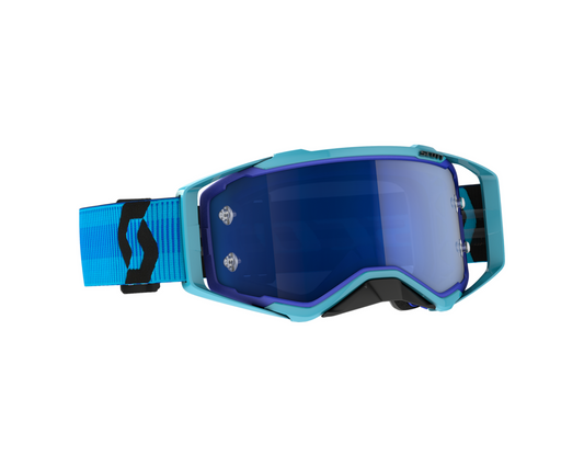 SCOTT PROSPECT BLUE/BLACK/BLUE CHROME WORKS GOGGLES