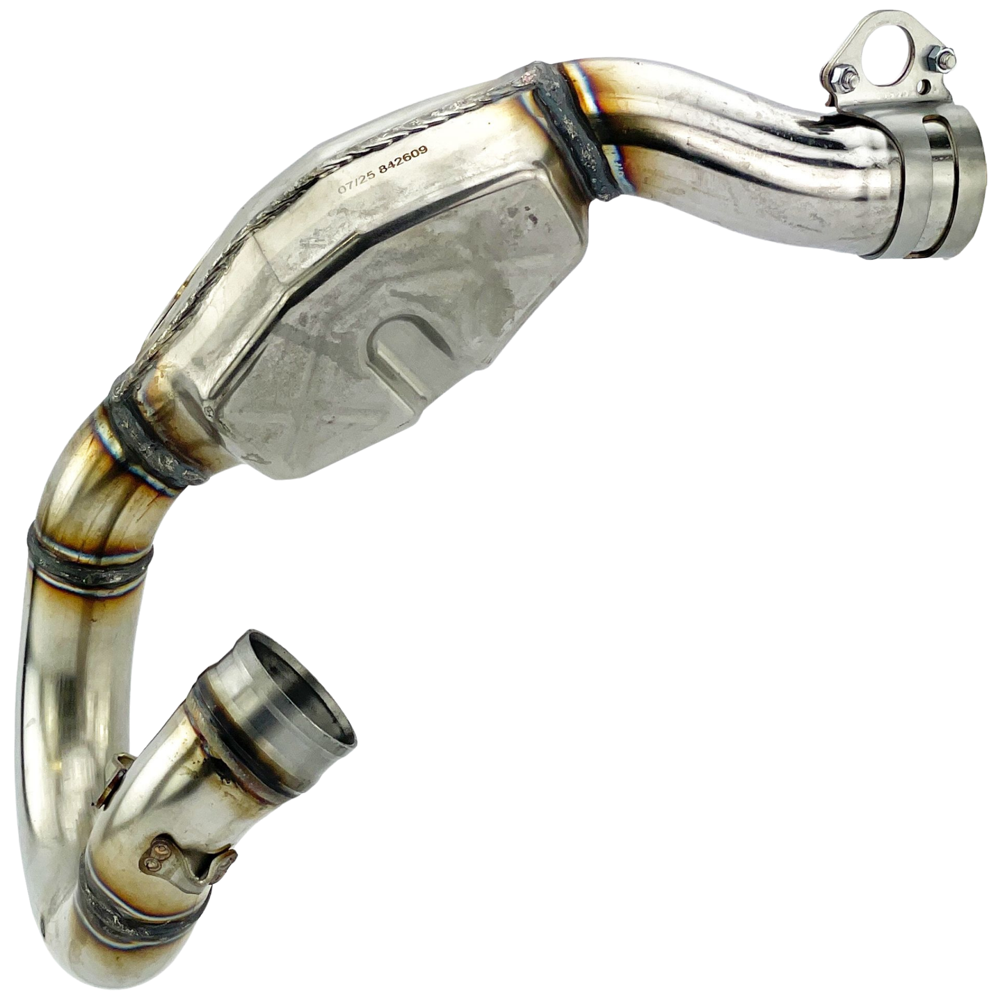 FMF KTM 350 SX-F/XC-F 19-22 / HUSQVARNA FC350/FX350 19-22 / GASGAS EX350F/MC350F 22-23 STAINLESS MEGABOMB HEADER PIPE