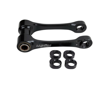 LUXON ADJUSTABLE LINK ARM WITH BEARINGS YAMAHA YZ250F/YZ450F 14-25 YZ250FX//WR250F 15-25 YZ450FX/WR450F 16-25