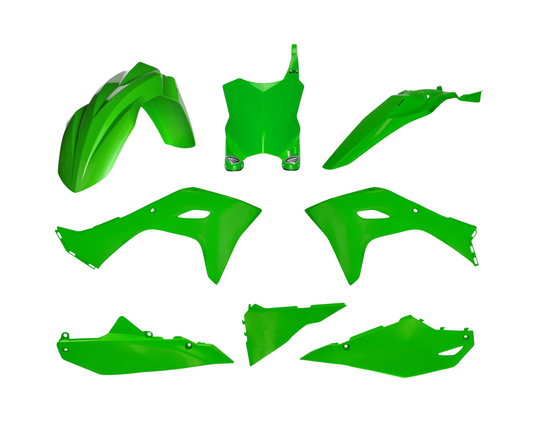 CYCRA KAWASAKI KX250F/KX250X 2025 KX450F/KX450X 24-25 GREEN PLASTICS KIT