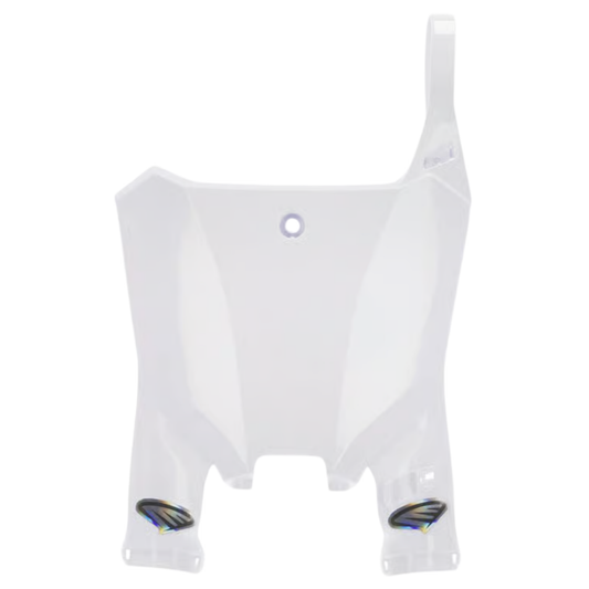 CYCRA WHITE CHROME STADIUM FRONT PLATE HONDA CRF450R / CRF450RX 21-26 CRF250R / CRF250RX 22-27