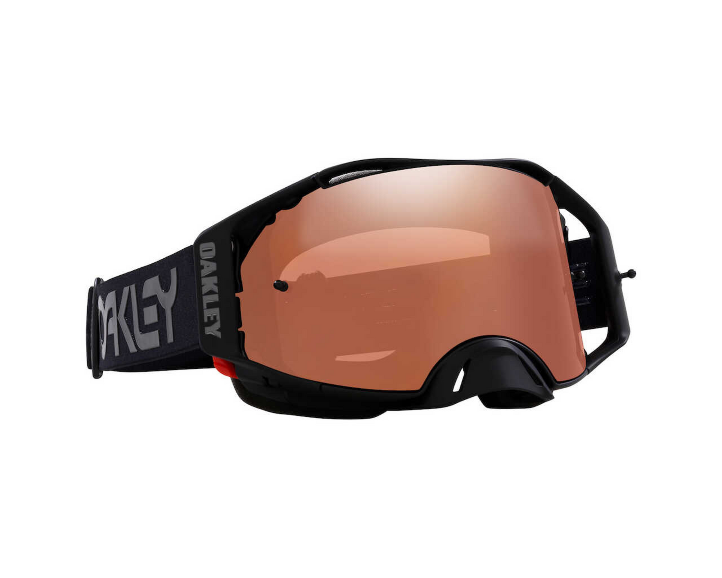 OAKLEY AIRBRAKE PRIZM MX BLACK IRIDIUM/MATTE BLACK GOGGLES