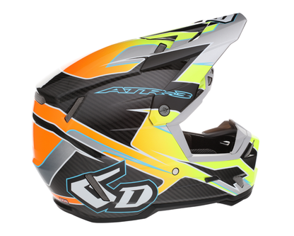 6D ATR-3 REFLEX GLOSS NEON YELLOW YOUTH HELMET