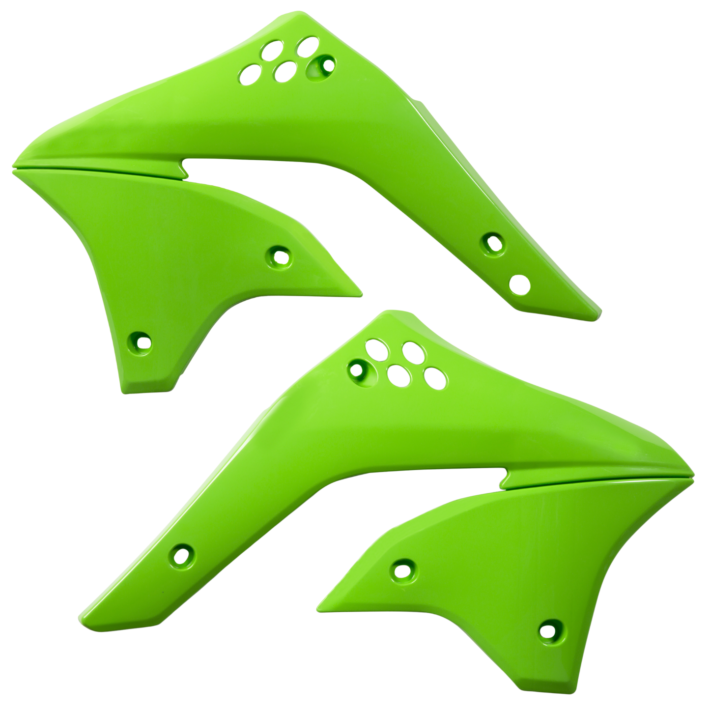 ACERBIS KAWASAKI KX450F 06-08 GREEN RADIATOR SHROUDS