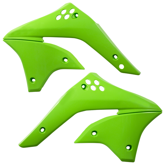 ACERBIS KAWASAKI KX450F 06-08 GREEN RADIATOR SHROUDS