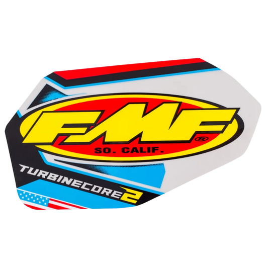 FMF TURBINECORE 2 REPLACEMENT EXHAUST DECALS