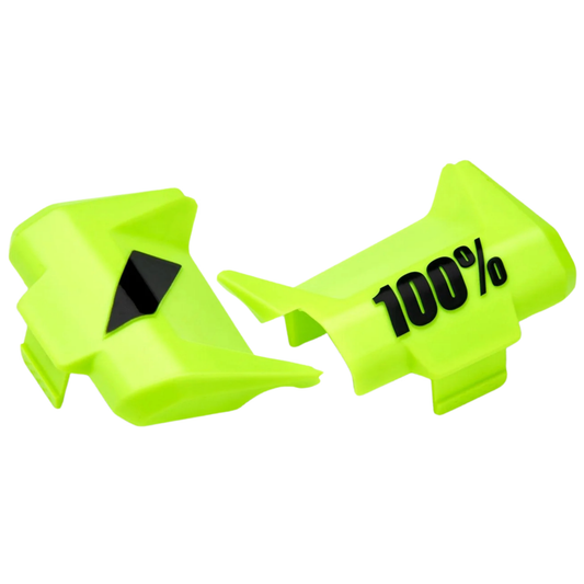 100% ARMEGA/ARMATIC FORECAST FLURO YELLOW/BLACK CANISTER LIDS
