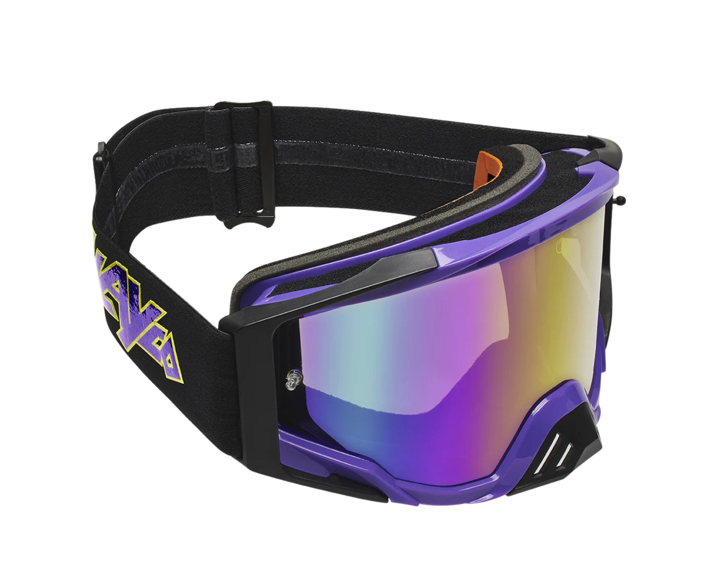 SPY FOUNDATION PLUS SLAYCO HD SMOKE PURPLE MIRROR GOGGLES