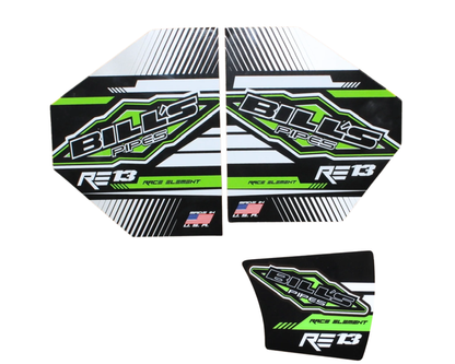 BILLS RE-13 REPLACEMENT EXHAUST DECALS