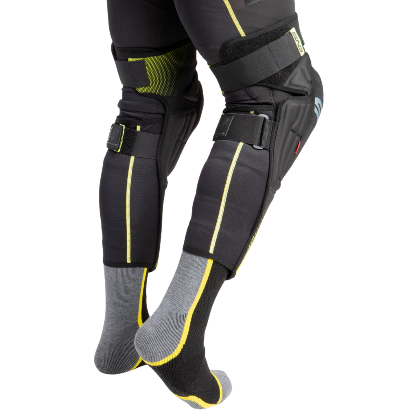 EVS TP199 KNEE PADS BLACK/HI-VIS YELLOW