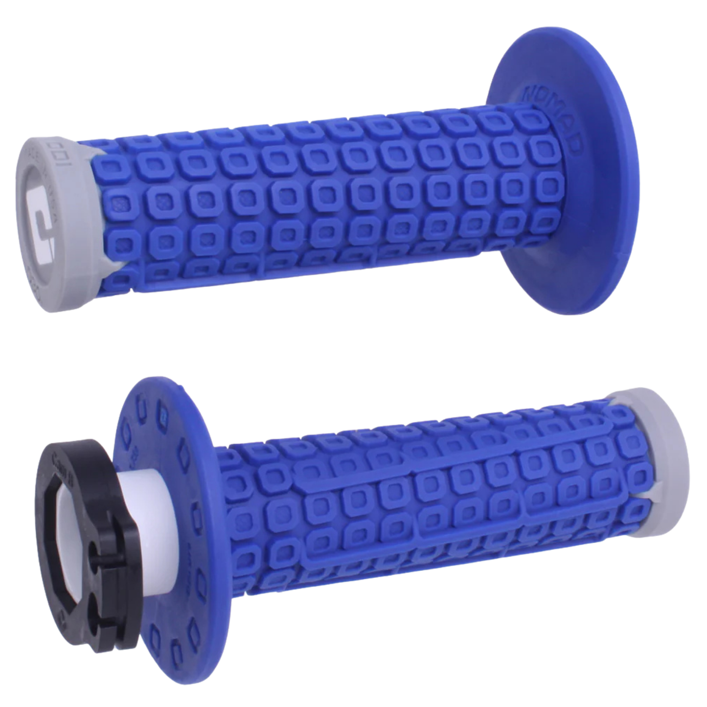 ODI NOMAD V2 LOCK ON GRIPS 2T / 4T BLUE/GREY