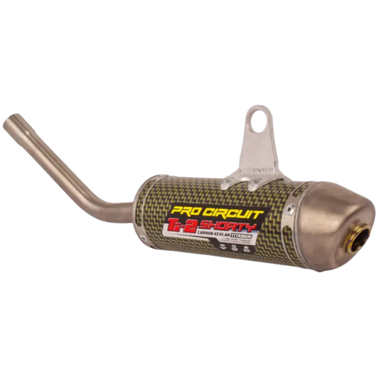 PRO CIRCUIT KTM 85 SX 25-26 / HUSQVARNA TC85 25-26 / GASGAS MC85 25-26 TI-2 SHORTY TITANIUM SILENCER