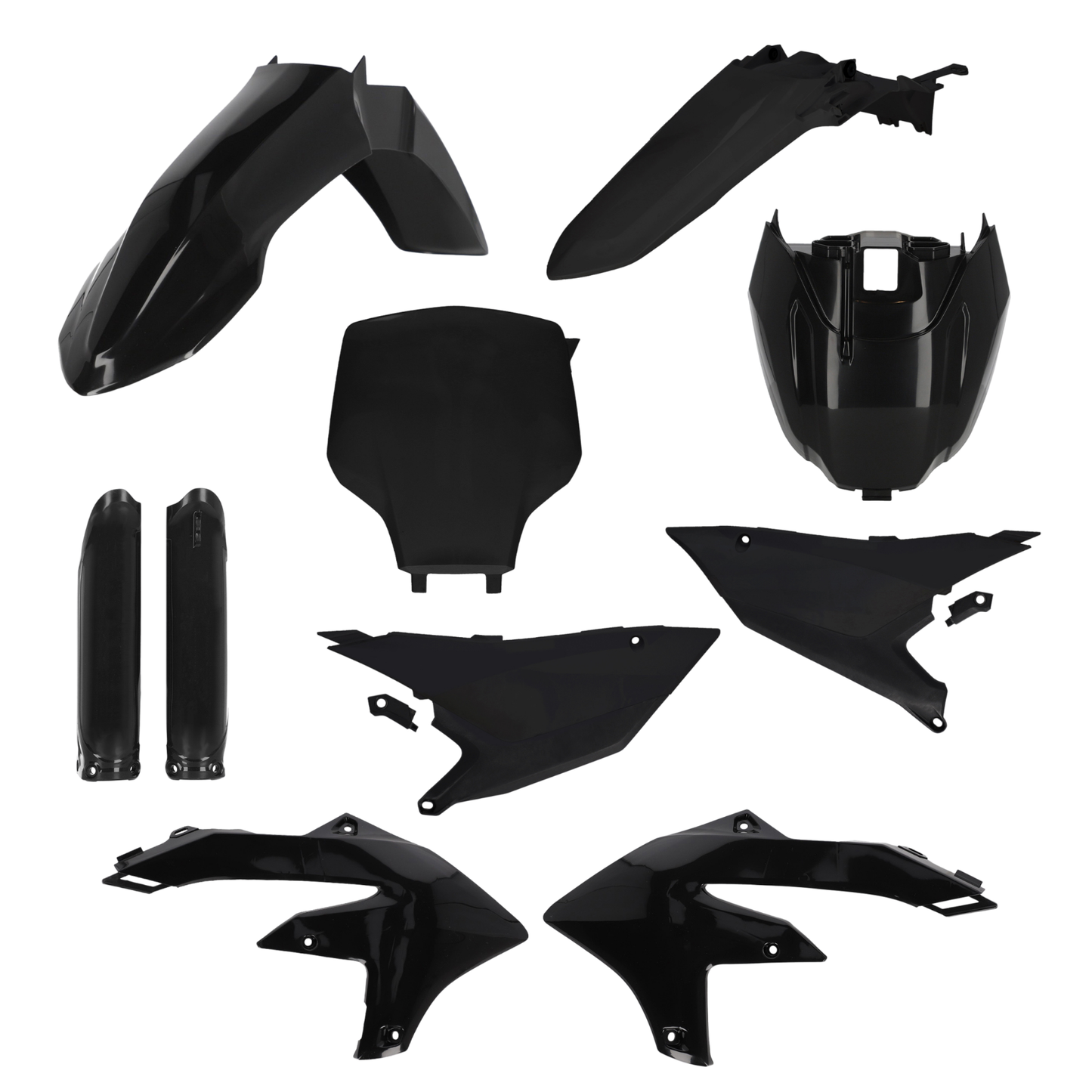 ACERBIS YAMAHA YZ450F 2026 BLACK FULL PLASTICS KIT