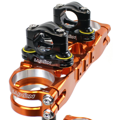 LUXON 4-POST RUBBER ISOLATED M12 BAR MOUNTS (FOR LUXON GEN3 TRIPLE CLAMPS & XTRIG CLAMPS)